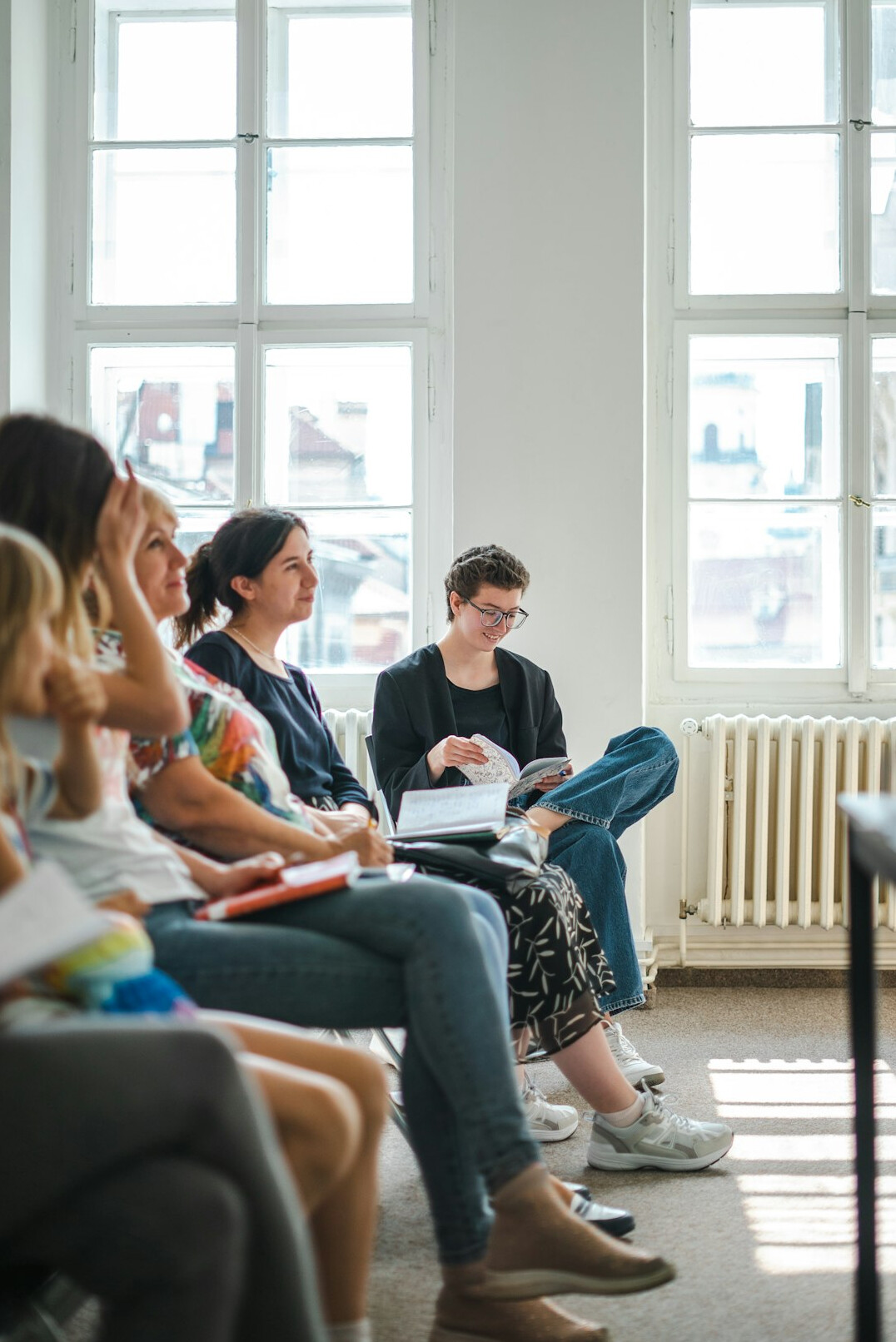 group language class discussion